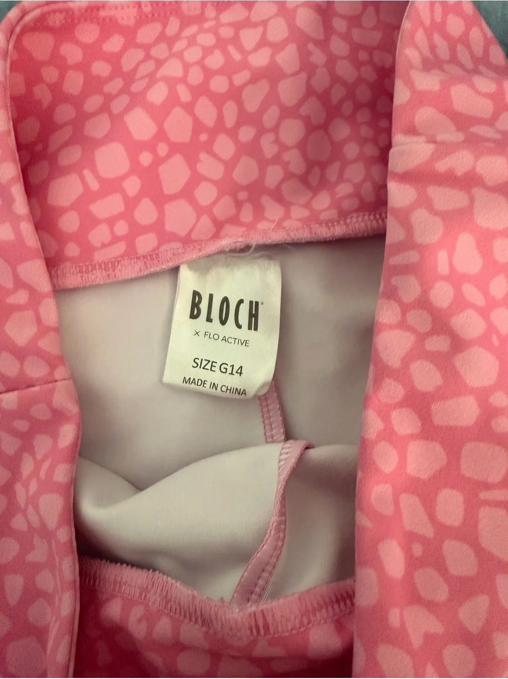 Bloch Girls Ballet Spandex Shorts Lot of 2 Girls size 14